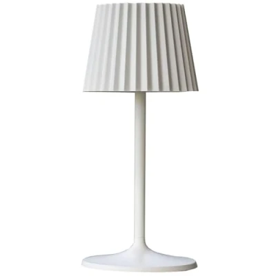 Afbeelding van ABBY White Draadloze led tafellamp, warmwit, H30 cm