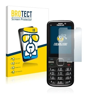 Afbeelding van BROTECT Screenprotector voor Nokia C5 00 Folie Beschermfolie Beschermglas transparant