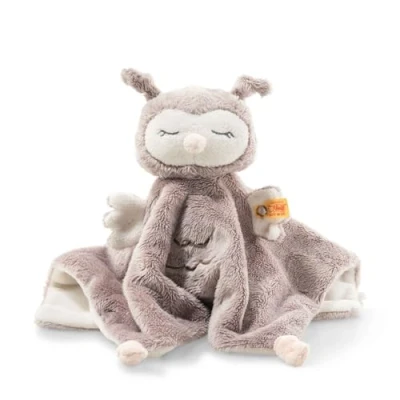 Afbeelding van Steiff Ollie Uil knuffeldoek 26 cm. EAN 241857