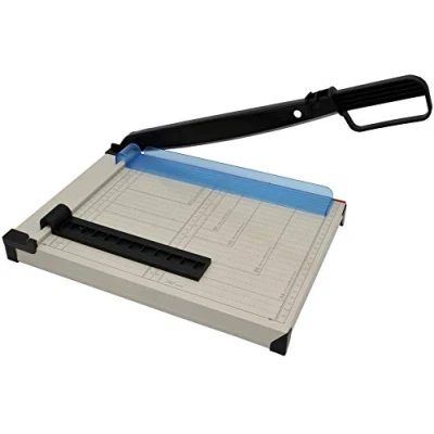 Afbeelding van A4 compact, metaal papiersnijder, snijmachine voor Foto, papier, karton tot 200 g / m2 en 8 vellen in 80