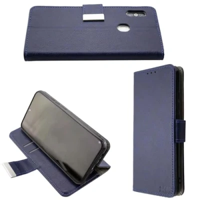 Afbeelding van caseroxx tas voor Gigaset GS290 Bookstyle Case in blauw cover boek