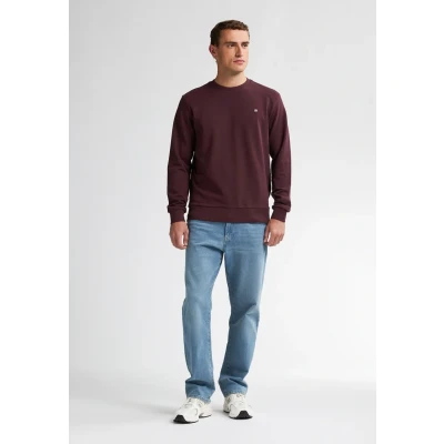 Afbeelding van Petrol Industries Heren Sweater Regular Fit Trui Ronde Hals Herentrui Truien Herenkleding Rood Maat M