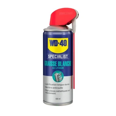 Afbeelding van WD 40 Lithiumspuitvet wit 400ml