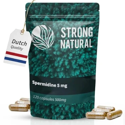 Afbeelding van Strong Natural Spermidine Met 5 mg 120 Capsules 500mg