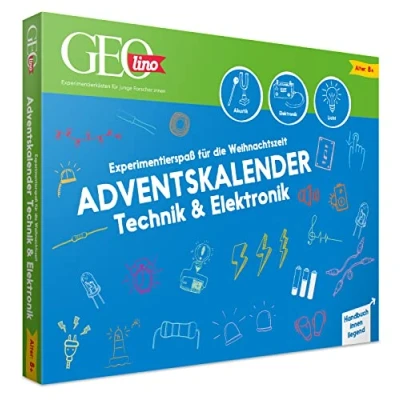 Afbeelding van GEOlino Technik &amp; Elektronik Adventskalender: Experimentierspaß für die Weihnachtszeit