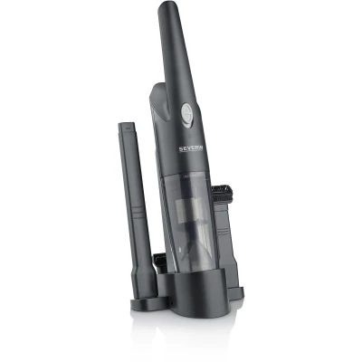 Afbeelding van Severin HV 7130 3 in 1 draadloze handstofzuiger, Nat en droog functie, 60 watt vermogen, 7,4 V / 2.000 mAh Li ion accutechnologie, tot 25 minuten ECO modus, 12 power Slank ontwerp voor eenvoudig gebruik