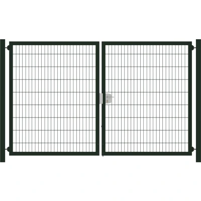 Afbeelding van Intergard Tuinpoort dubbelstaafmatten dubbel 203cm hoog en 250cm breed