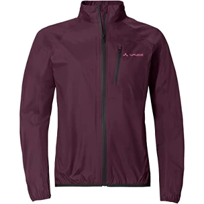 Afbeelding van VAUDE Dames Drop Jacket III lichte regenjas waterdicht &amp; vederlicht Ceplex Active technologie ademend en compact op te bergen milieuvriendelijk met eco afwerking reflecterende details