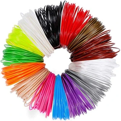 Afbeelding van 3D PLA filament, veer, 20 kleuren, 1,75 mm, 5 meter, elke kleur, geschikt voor de meeste pennen en printers, printmaterialen pen