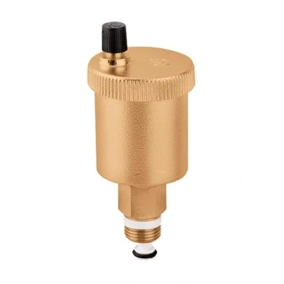 Afbeelding van Caleffi minical automatische ontluchter 3 8 met klep messing 502130
