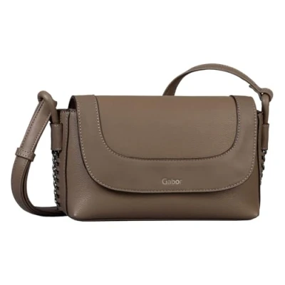 Afbeelding van Gabor Eleni Flap Bag S no Zip voor dames, Dark Taupe