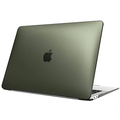 Afbeelding van Fintie Hoes compatibel met MacBook Air 13 (2018 2020 vrijgave) A2337 M1 A2179 A1932, ultradunne matte hardcase beschermhoes Snap Case 13&quot; Retina, (Groen)