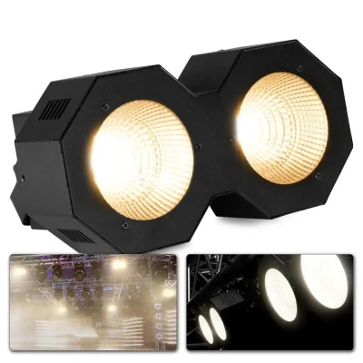 Afbeelding van BeamZ SB200 Stage Blinder en Stroboscoop met 2x 50W COB LED