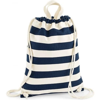Afbeelding van Nautical Gymsac (Wit/Roze)