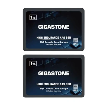 Afbeelding van Gigastone Game Turbo 1TB interne SSD harde schijf, 3D NAND solid state drive, SATA III 6 GB/s 2,5 inch, leessnelheid tot 560 MB/s voor PS4, laptop, desktop, pc