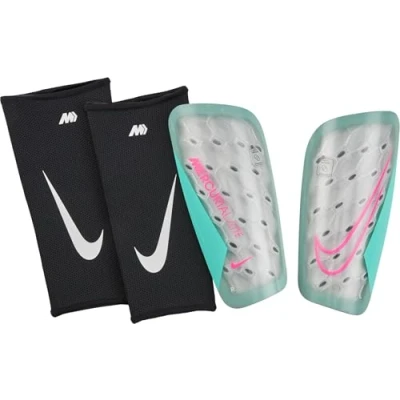 Afbeelding van Nike Performance Mercurial LITE Unisex Scheenbeschermers, Maat: XL, Ocean cube/aurora green/pink blast