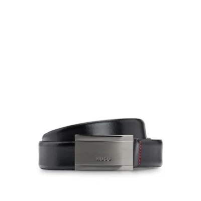Afbeelding van HUGO Gexter Riem, Heren, Maat: 80, Black