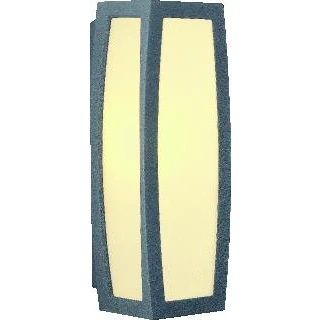 Afbeelding van Slv wandarmatuur meridian box e27 voor buiten gebruik antraciet max 25w 230045