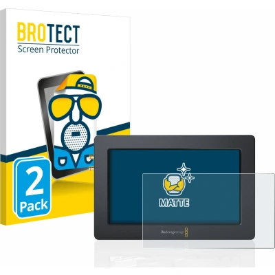 Afbeelding van BROTECT (2 Stuks) Antireflecterende Beschermfolie voor Blackmagic Design Video Assist (5.0) Anti Glare Screen Protector, Mat, Ontspiegelend