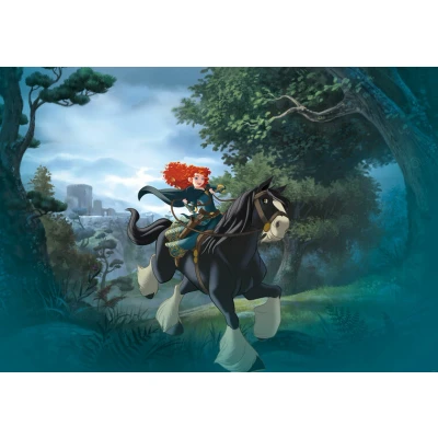 Afbeelding van Komar Vliesbehang Merida Riding 400x280 cm (breedte x hoogte)