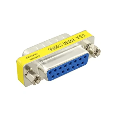 Afbeelding van InLine 47719 Mini Gender Changer, 15 polige (game), stekker/bus