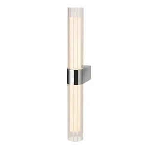 Afbeelding van Slv lygant double wandopbouwarmatuur 3000k 11w chroom 1007619