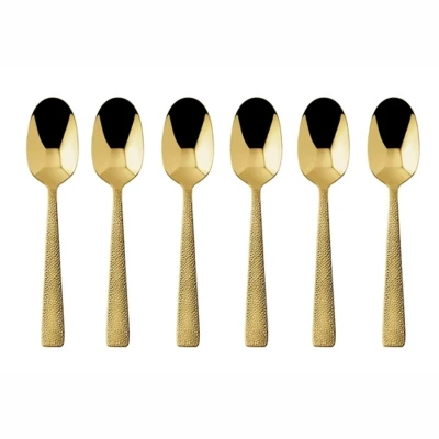 Afbeelding van Theelepel Sambonet Siena PVD Gold (6 Delig)