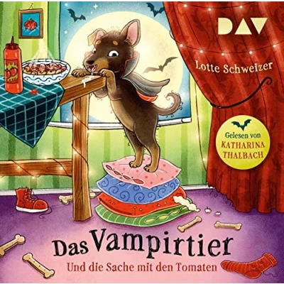 Afbeelding van Das Vampirtier und die Sache mit den Tomaten: Ungekürzte Lesung Katharina Thalbach: 1