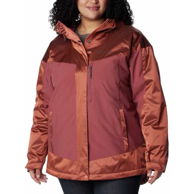 Afbeelding van Columbia Point Park™ Regenjack Met Volledige Rits Rood L Vrouw