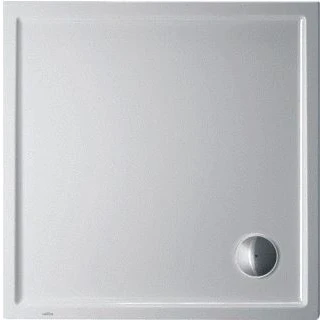 Afbeelding van Duravit Starck Slimline vierkante douchebak wit 800 x 45