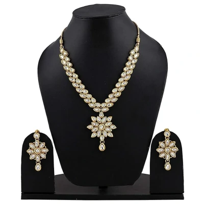 Afbeelding van N3 Collecties Elegante vergulde traditionele sieraden set voor dames