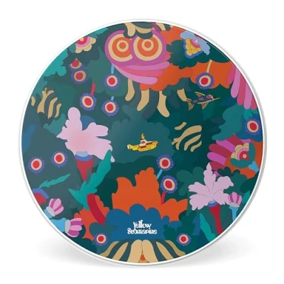 Afbeelding van Evans Beatles Bass Drumhead Geel Submarine Resonant Under the Sea, 20&quot;