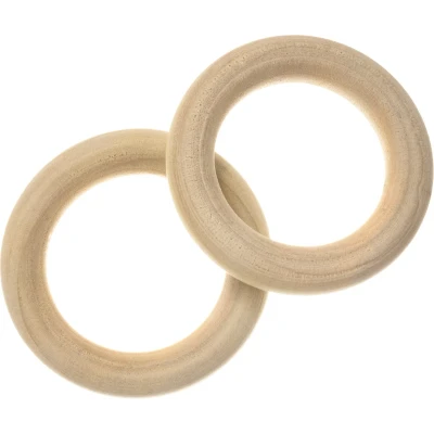 Afbeelding van Houten Ringen (50 x 8 mm, gat 30 mm) 10 stuks