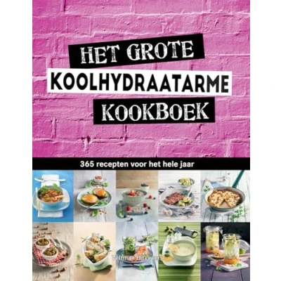 Afbeelding van Het grote koolhydraatarme kookboek (Paperback)