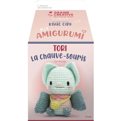 Afbeelding van Graine Creative GC Amigurumi Haakpakket Vleermuis 13 cm