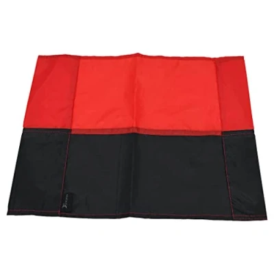 Afbeelding van Precision Training cornervlag rood/zwart polyester 43x28 centimeter