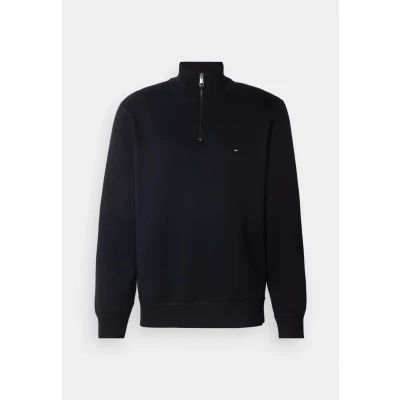 Afbeelding van Tommy Hilfiger Essential ZIP Sweater, Heren, Maat: XS, Desert sky