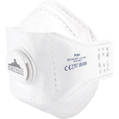 Afbeelding van EAGLE FFP3 Dolomite Gevouwen Masker maat , White