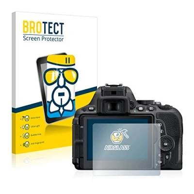 Afbeelding van BROTECT Screenprotector voor Nikon D5500 Folie Beschermfolie Beschermglas transparant