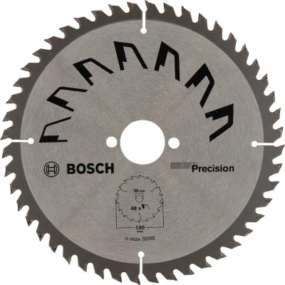 Afbeelding van Bosch Cirkelzaagblad PRECISION 190 x 30 2,5 mm 48 tanden