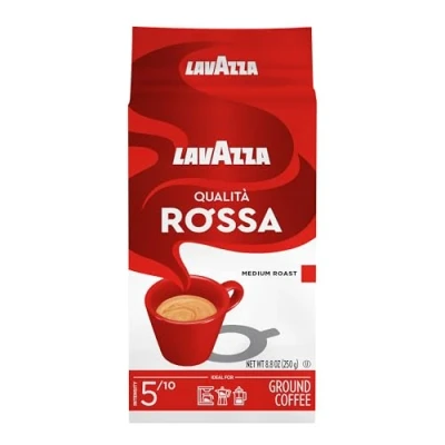 Afbeelding van Lavazza Qualita Rossa, Caffe gemalen espresso, 250 ml bakstenen (Pack van 4), tuin, gazon, onderhoud