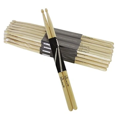 Afbeelding van Dimavery DDS 5A Drumstokken Maple Houten tip Dikte Drumsticks 2 Stuks Drumstick / Drumstok