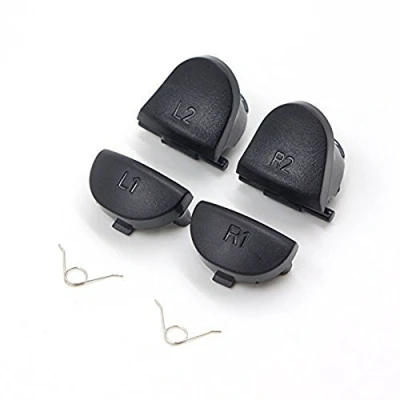 Afbeelding van L1 R1 L2 R2 Trigger Buttons &amp; Pen voor Sony Playstation 4 PS4 Dualshock Controller, onderdelen