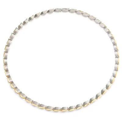 Afbeelding van Boccia titanium bicolor ketting tulp 08038 02
