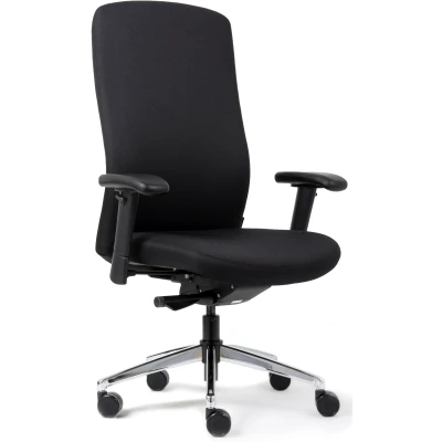 Afbeelding van Bureaustoel Euroseats Heavy Duty zwart