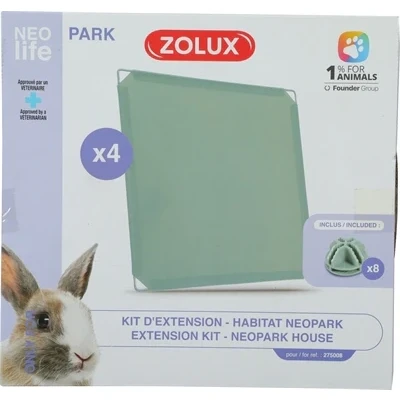 Afbeelding van Zolux Neolife Neopark Konijn Uitbereidingsset Gesloten Panelen