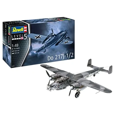 Afbeelding van 1:48 Revell 03814 Do 217J 1/2 Plane Plastic Modelbouwpakket