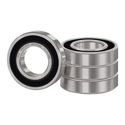 Afbeelding van XiKe 4 Stuks 6902 2RS Afgedicht Kogellager 15x28x7mm, Chroomstaal/Voorgesmeerd/Rubberen afdichtingen, 6902RS Groefkogellagers