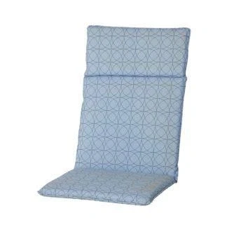 Afbeelding van Madison Tuinstoelkussen hoge rug 50x120 cm Universeel Circle blue outdoor