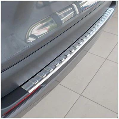 Afbeelding van tuning art L371 Roestvrijstalen Achterbumperprotector voor Toyota RAV4 5 Typ XA5, Kleur:Zilver